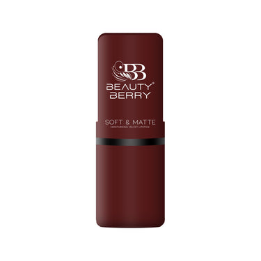 Beauty Berry Soft & Matte Moisturizing Velvet Lipstick For Women - Long-Lasting, Hydrating, High-Pigment Color. (Shade 09)